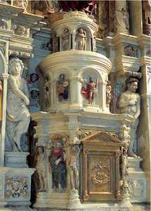 Ezkerekotxa. Parroquia de San Román.
Sagrario del retablo mayor.