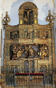 Valladolid. Parroquia de Santiago. Retablo de la Adoración de los
Reyes. (Foto Cacho).